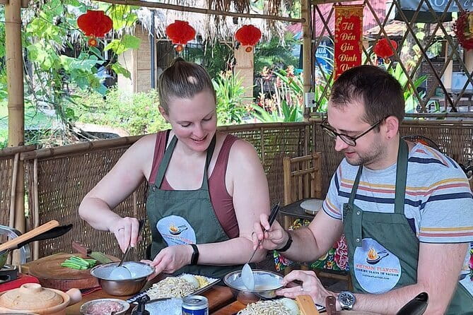 1 hour Egg Coffee Cooking Class with Snack and Local Instructor - Coffee, tea, ingredients, and a spring roll