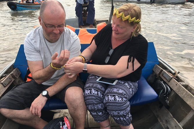 2-Day Mekong tour from HCM Boat-bike-cooking class-visit forest - What You Are Really Buying for $275.37