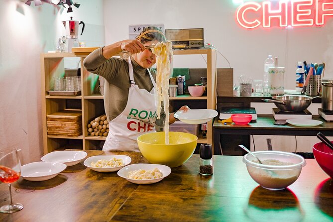 2-in-1 Pasta and Tiramisu Cooking Masterclass in Rome - The meal at the end is part of the value