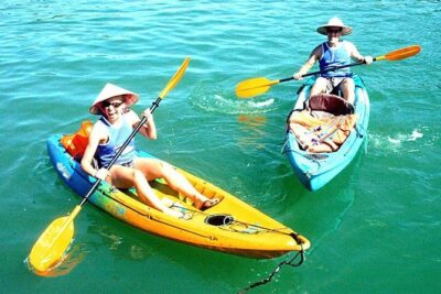 3-Day Cruise on Ha Long Bay with Kayaking, Swimming, Cooking Class,…