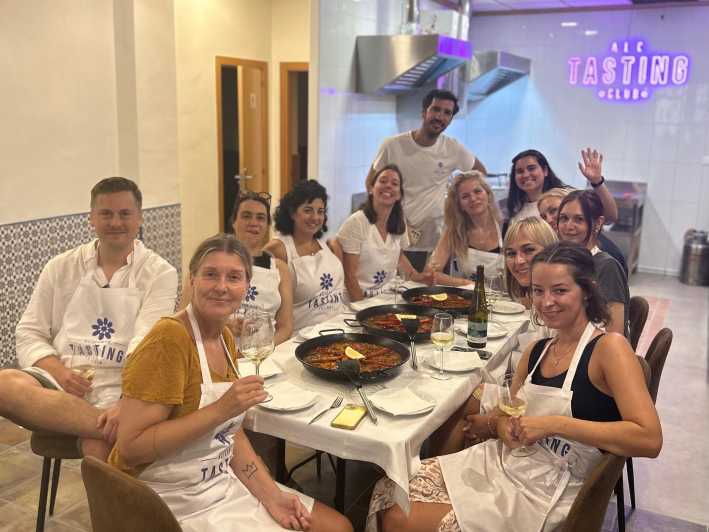 Alicante Paella Cooking Class, Tapas, Drinks and Market - From Alicante’s Central Market to the cooking table