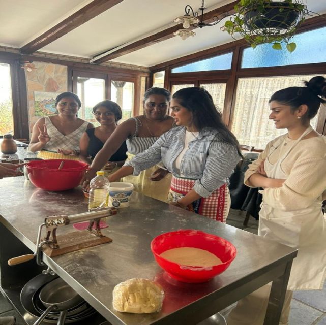 Amalfi Coast: Half-Day Farmhouse Cooking Class - Making tiramisu from the first layer