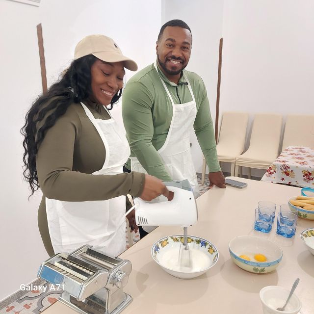 Amalfi: Mozzarella, Fettuccine, and Tiramisù Cooking Class - A farmhouse meal with wine and limoncello