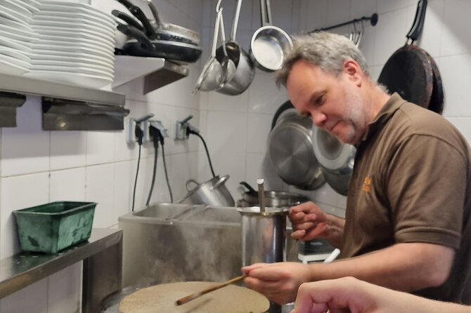 Amazing Sweet Crêpe Cooking Class Paris - What happens at 3:45 pm in Montmartre