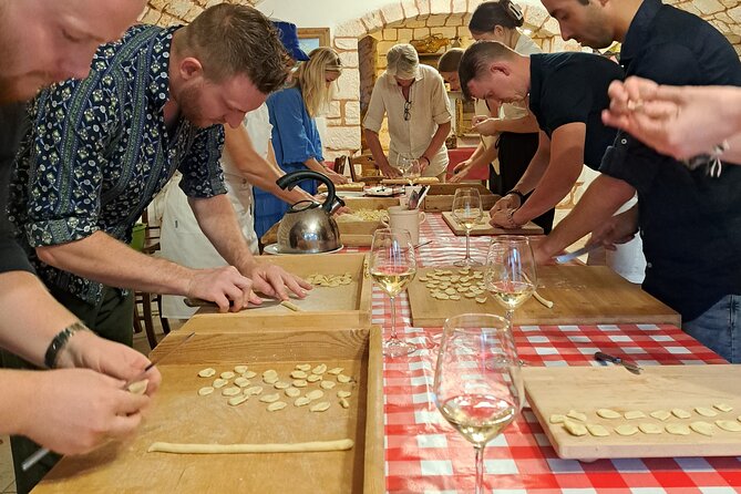 Apulian cooking class and typical dinner - Making Apulian pasta by hand