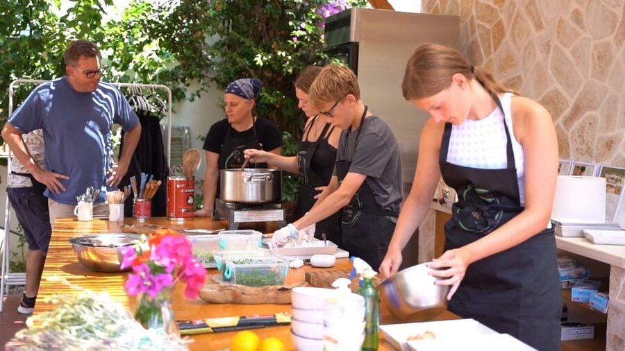 Argassi: Zakynthian Culture & Greek Cooking Class with Lunch - A Greek morning that begins with coffee and tea