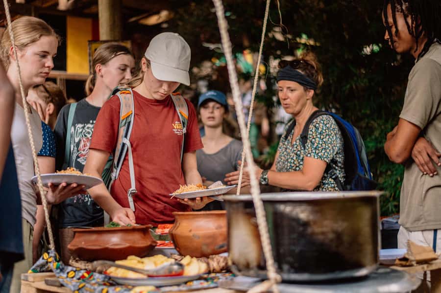Arusha: Local Tanzanian Cooking Class by Kingstone Asilia - Cooking in the wooden nature hideaway