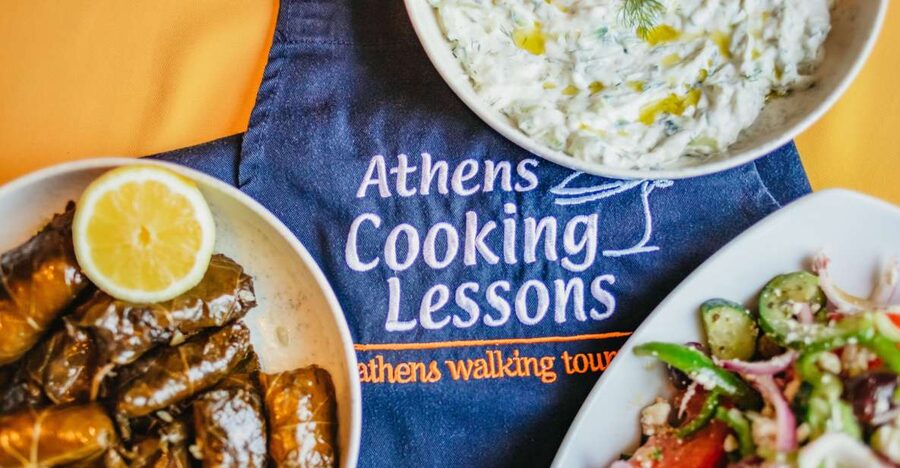 Athens: Greek Cuisine Cooking Class and 3-Course Dinner - What you actually do during the four hours