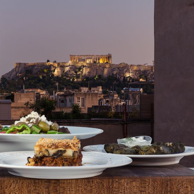 Athens: Traditional Greek Cooking Class with Full Meal - Cooking Near Monastiraki With the Acropolis in View