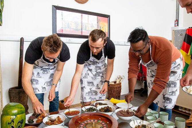 Authentic African Cuisine Cooking Experience - Cooking sadza, stews, greens, and beans