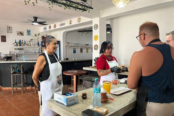 Authentic Beachfront Mexican Cooking Class Cafe Jaguar Costa Maya - A small cooking class away from the port crowds