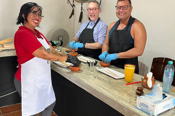 Authentic Beachfront Mexican Cooking Class Cafe Jaguar Costa Maya - The handmade tortilla lesson is the highlight