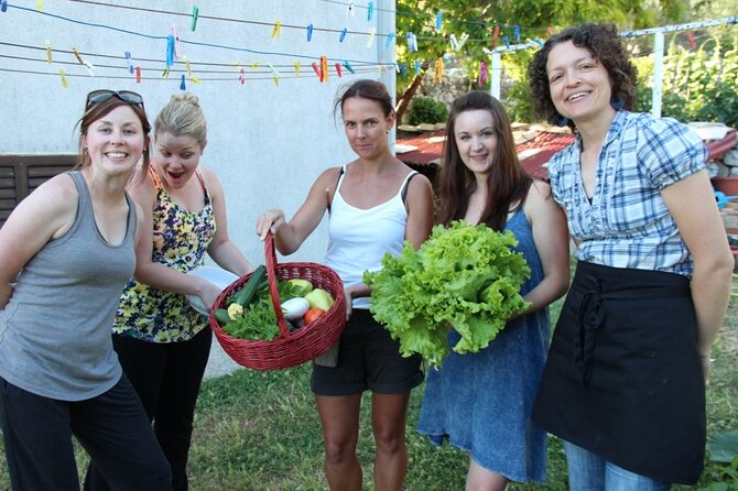 Authentic Garden to Table Cooking Class in Dubrovnik Countryside - Cooking a seasonal Croatian lunch