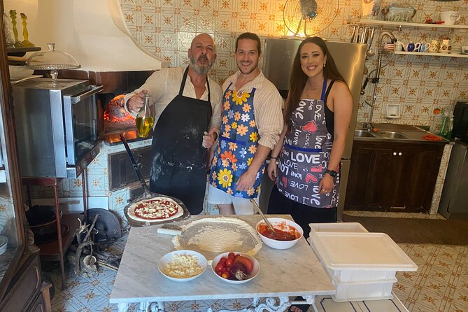 Authentic Pasta & Pizza Cooking Class with Sorrento Coast Pickup - Making Caprese ravioli from scratch