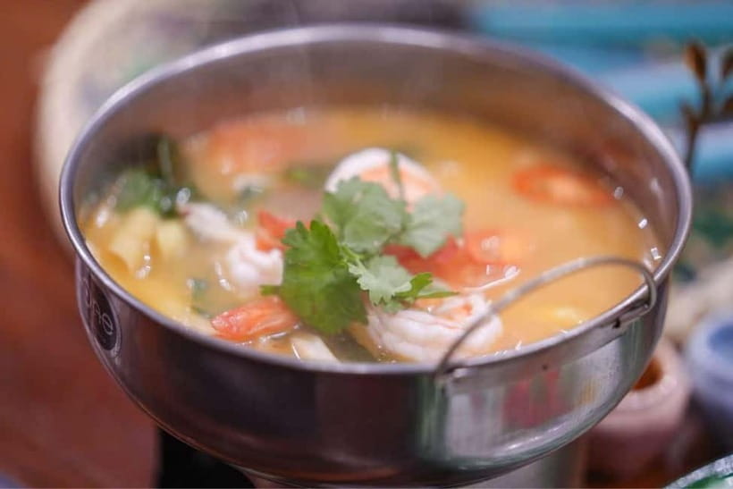 Bangkok: White Lotus Thai Cooking Class with Market Tour - You eat as you go, not hours later