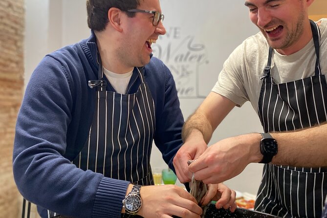 Barcelona Paella Cooking Class & Boqueria & Hofmann-Trained Chefs - Starting with seafood at La Boqueria