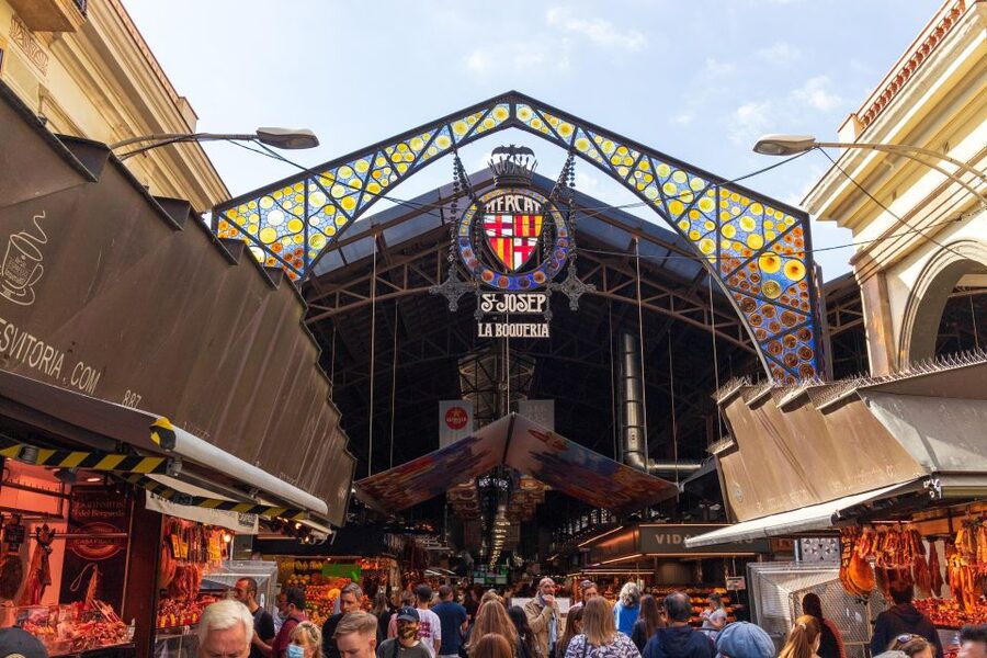 Barcelona: Paella Cooking Class with Market Visit and More - Eating what you prepared