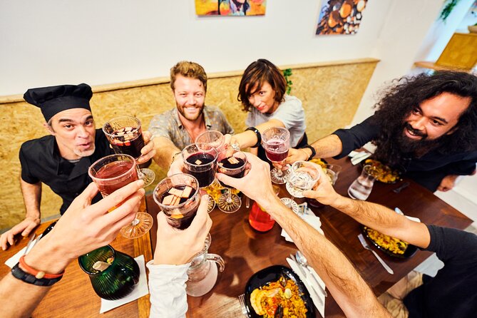Barcelona Paella Cooking Class with Market Visit, Tapas & Sangria - From La Rambla to La Boqueria