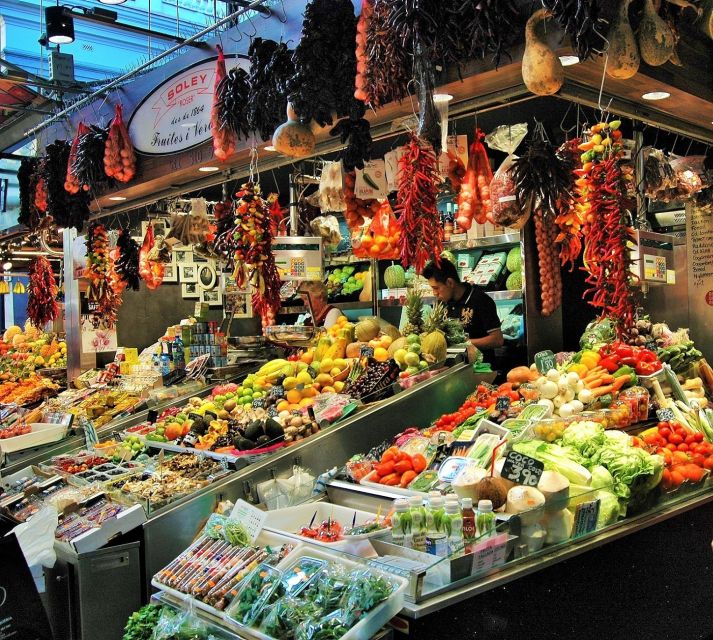 Barcelona: Paella Cooking Workshop and Market Tour - Timing, meeting point, and cancellation details