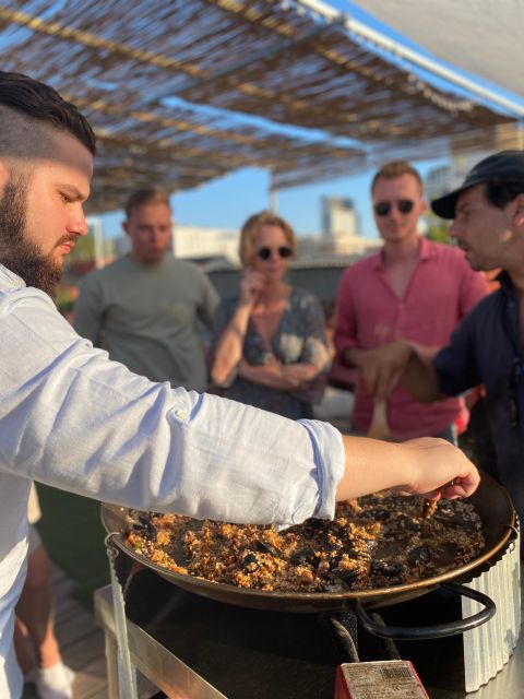 Barcelona: Rooftop Paella Cooking Class with Sangria - The shared meal is the reward