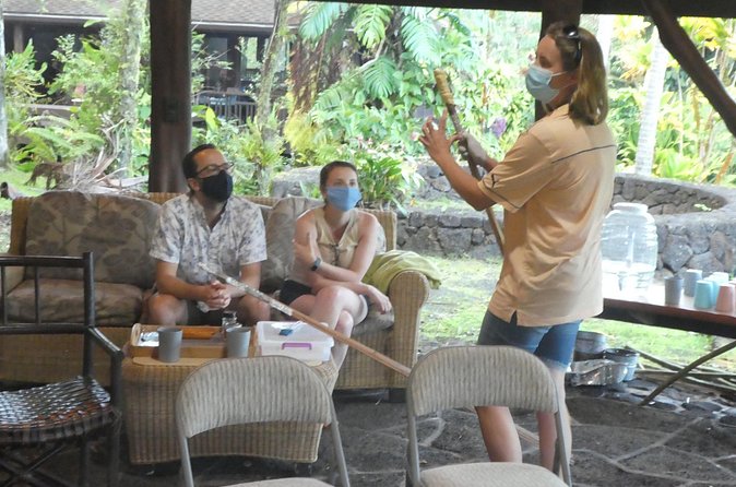 Baumkuchen Campfire Baking Class - The rain pavilion changes the planning equation