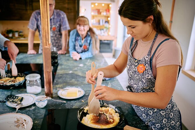 Bavarian Schnitzel Cooking Class in Oberaudorf Farmhouse - Kaiserschmarrn and the second seat at the table