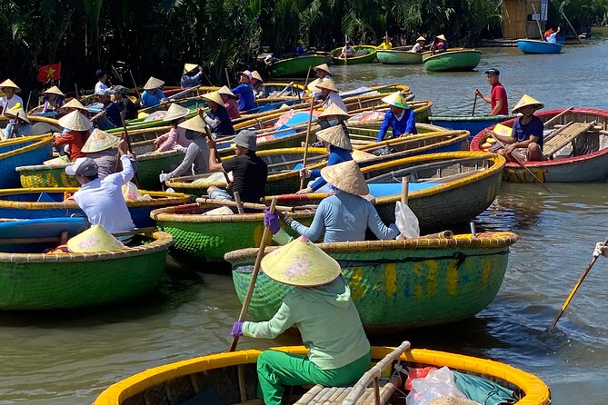 Bay Mau Cooking Class with Market Tour and Basket Boat Ride - Cooking four Vietnamese dishes, including pho