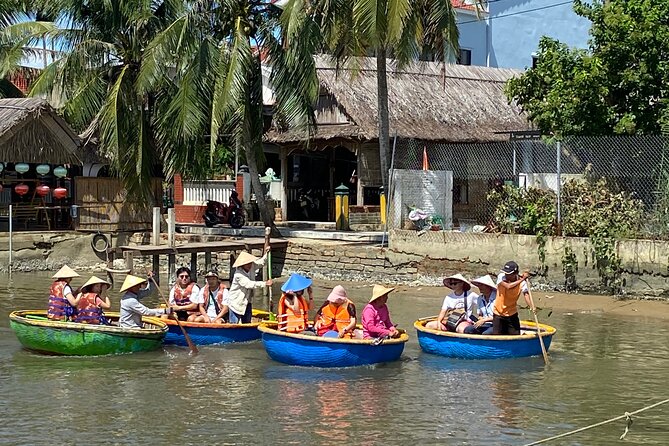 Bay Mau Cooking Class with Market Tour and Basket Boat Ride - Cooking beside the river in a stilt house