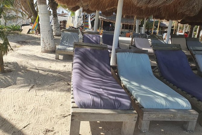 Beach day experience + Mexican Cooking Class + Massage - Cooking salsa and guacamole at your own station