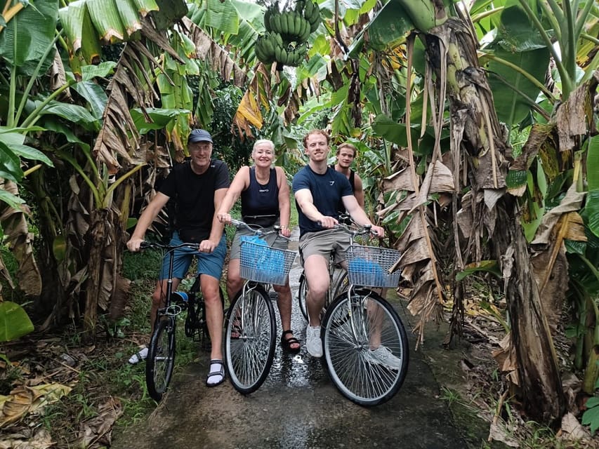 Biking and cooking class in the rural tour at Can Tho - Lunch, fruit, snacks, and lotus tea