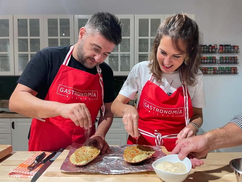Bilbao: Immersive Basque Cooking Class - Starting with cheese, charcuterie, and local wine