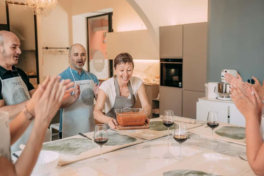 Bologna: Original Lasagna & Gelato Class at a Cooking School - Gelato and sorbet with seasonal ingredients