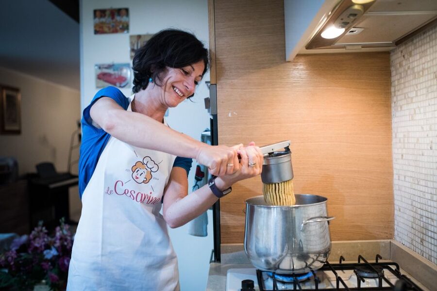 Bologna: Pasta-Making Class at a Local's Home - Your workstation and the hands-on lesson