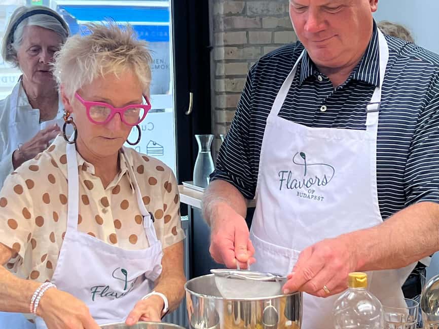 Budapest: Chimney Cake Baking Class – More Flavors & Drinks - Baking and choosing Hungarian flavors