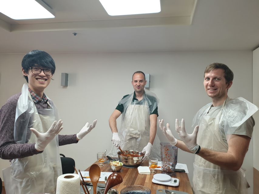 Busan: Small-Group Traditional Korean Food Cooking Class - From Sauces to Chopping Boards