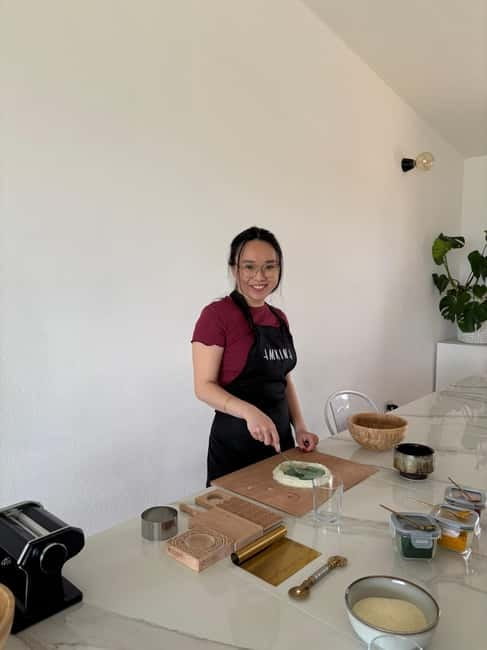 Cagliari: Pasta Cooking Class with 3-Course Dinner - From work table to three-course dinner