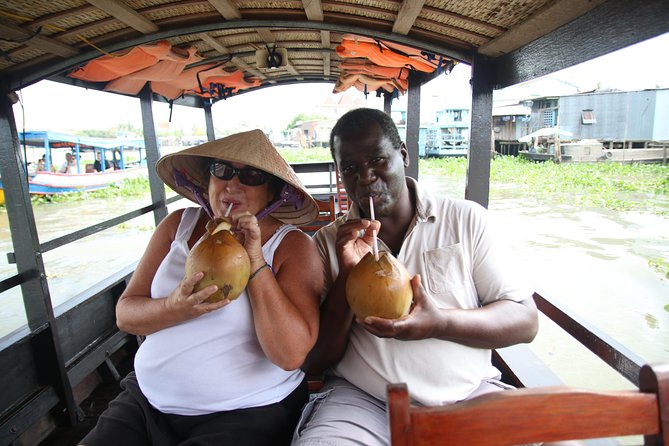 Cai Be Mekong Delta Tour: Cooking Class, Cycling & Craft Villages - Cycling through rice fields and fruit groves