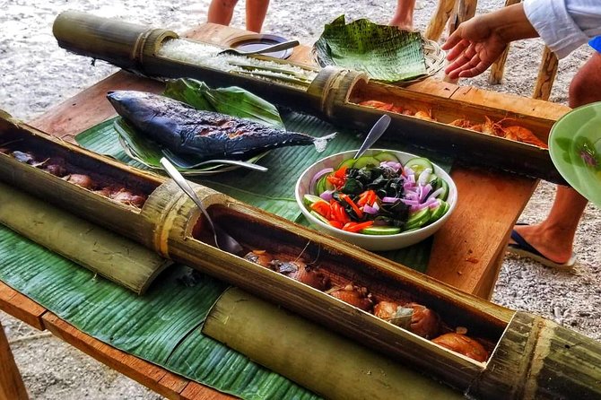 Cebu Traditional Bamboo Cooking - Four hours at Hadsan Cove Resort