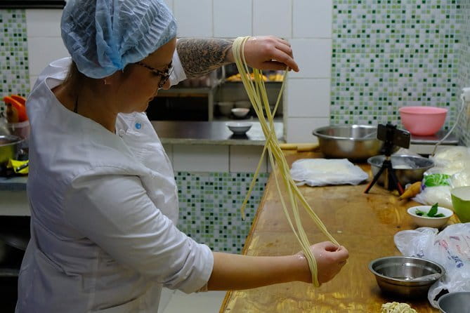 Central Asian Lagman Cooking Master Class - Starting at Apple Hostel Bishkek