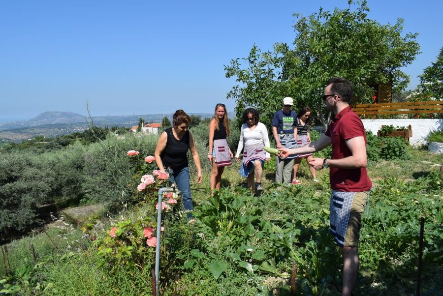 Chania: Authentic Cooking Class in the White Mountains - Arriving beneath the White Mountains