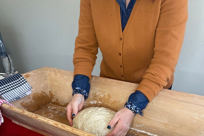 Chania Sourdough Bread Class - Olive Oil Tasting - The wood-fire oven is the payoff