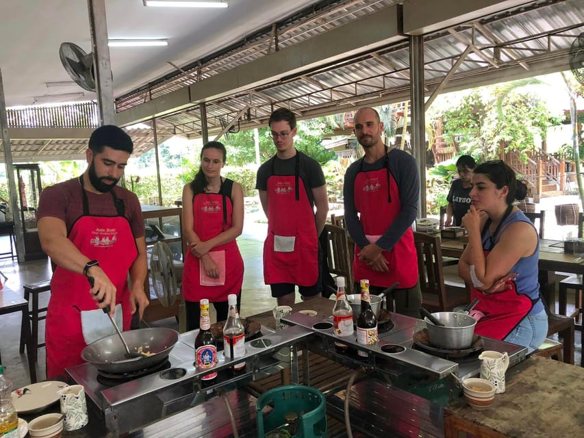 Chiang Mai: Asia Scenic Thai Cooking School - Cooking at an individual station