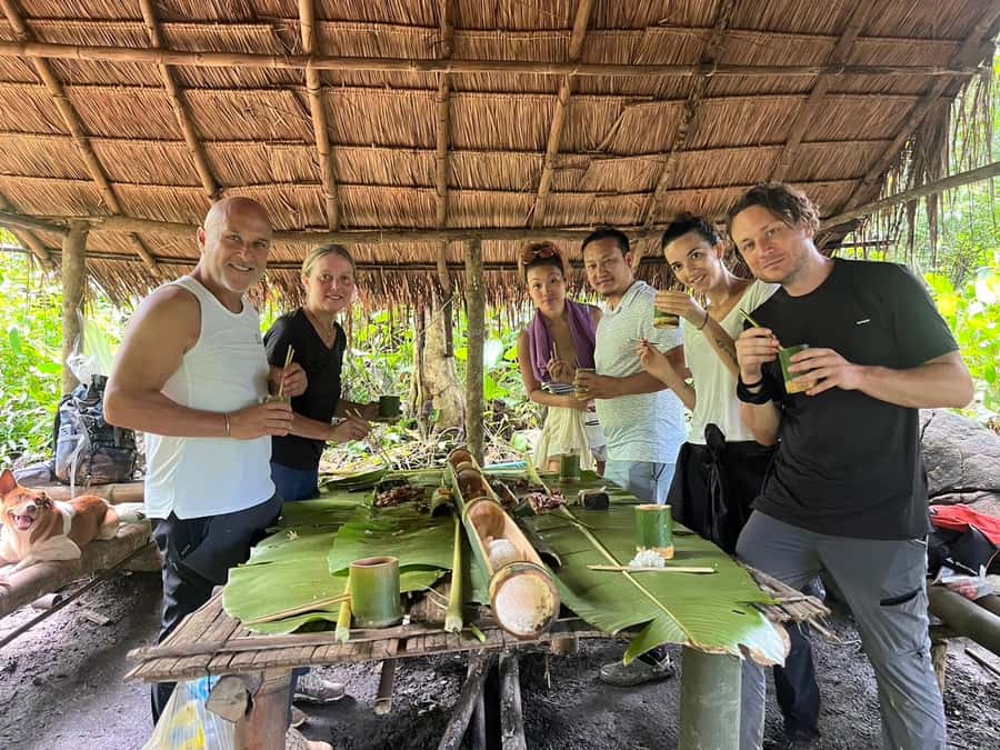 Chiang Rai: Jungle Adventure-Group Trekking & Bamboo Cooking - Lahu, Akha, and China Village encounters