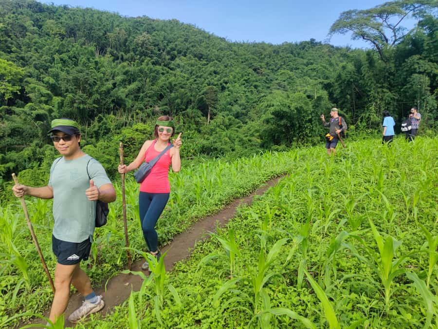 Chiang Rai: Jungle Adventure-Group Trekking & Bamboo Cooking - Bamboo cooking on the mountain