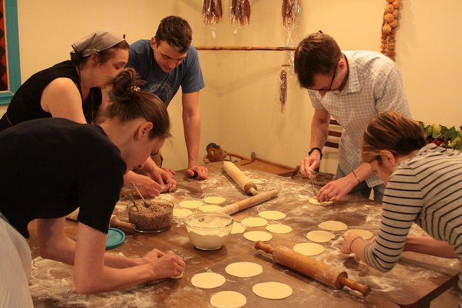 Cook True Ajarian Khachapuri and Khinkali in Highlanders Style - Making Adjarian khachapuri from dough to table