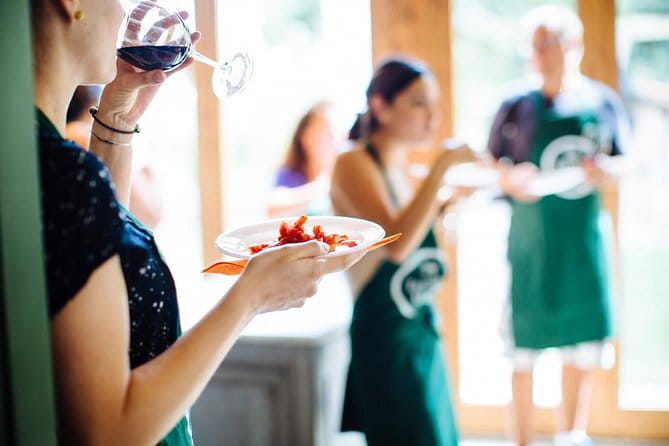 Cooking Class and Lunch at a Tuscan Farmhouse with Local Market Tour from Florence - From Florence market stalls to a Tuscan farmhouse