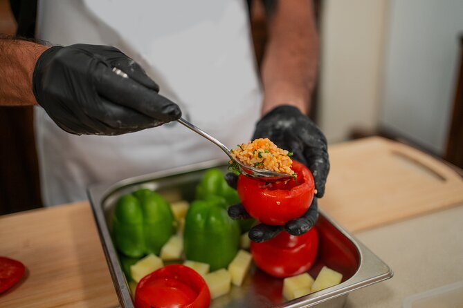 Cooking Class at Diamond Roof Garden - Preparing Stuffed Tomatoes and Peppers