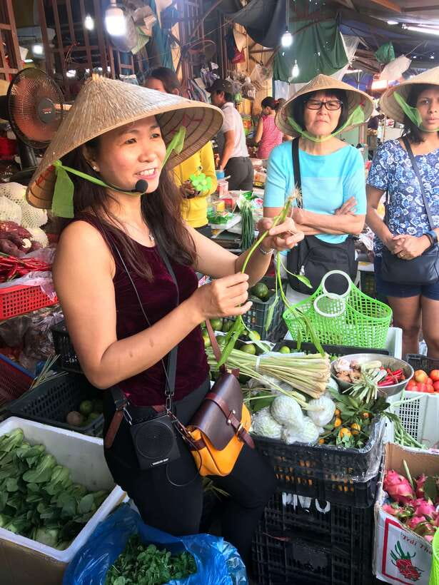 Cooking Class at Green Bamboo - The local market visit comes first