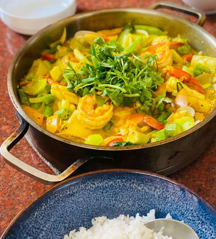 Cooking Class at Green Bamboo - Hands-on work in Van Le’s kitchen