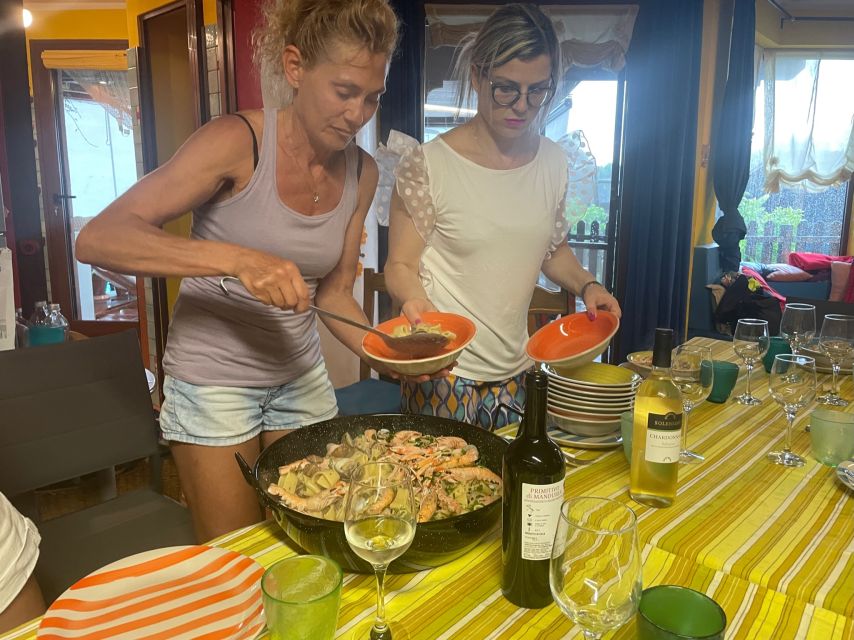 Cooking class, dinner and wine tasting in Lecce (Corigliano) - What the $93 price includes